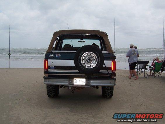 A shot from the rear.  (My poor Soft top is dieing)
