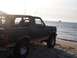 1995 Ford Bronco - Sound side beach.