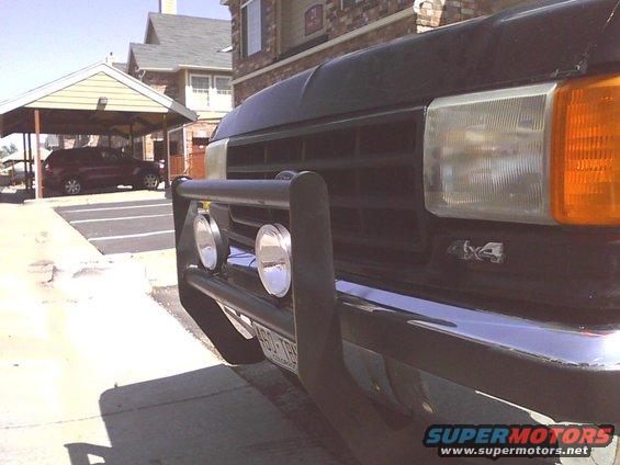 lightbar3.jpg It's a little short and covers the front emblem.