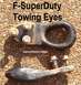 F-SuperDuty Towing Eyes (solid cast iron)

Including original fasteners
Actual weight: 9lbs/pr