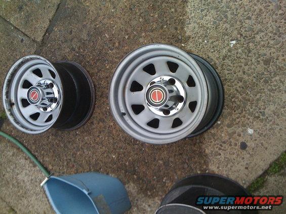 15X8 inch wheels