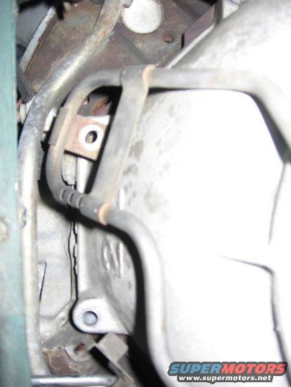 Tranny bolt locations