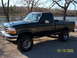 1996 Ford F-150 - This 1996 Ford F-150 pickup truck is shown from the front three-quarter view.