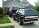 1994 Ford Bronco - Parked behind my 01 eXcursion!