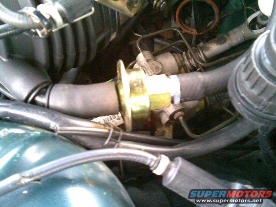 Shawn Fogg's boost check valve upgrade, prevents the injector air tubes from back flowing boost back to the intake bellows 