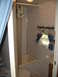 1996 Dodge 2500 - This is the bathroom inside an RV, a tub, toilet, and sink area.