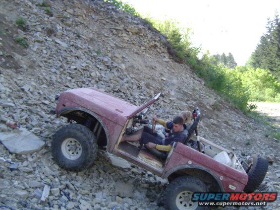 It was steeper than it looks! 

