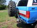 1991 Ford Bronco - custom rear bumper with full size spare