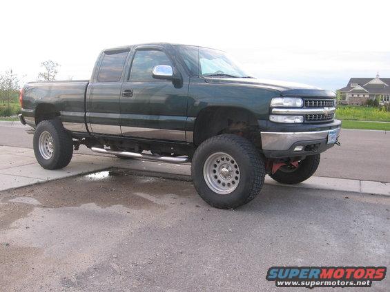 with only chrome stripe