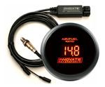 Innovate Motorsports digital air/fuel ratio gauge with red display and O2 sensor
