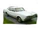 1966 Oldsmobile Cutlass - This four-door sedan features a distinctive grille and dual headlights, characteristic of its model year.