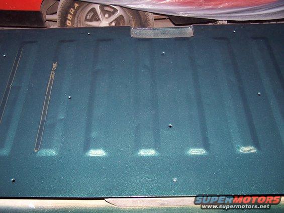 Tail gate cover. Finally some coplor