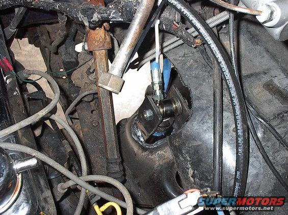 This is the drivers front from the top when completed.