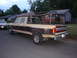 1988 Ford F-350 - This truck has a rack system installed over the bed, and a two-tone paint scheme.