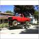 1994 Ford F-250 - This lifted 1994 Ford F-250 is on a trailer, ready to go somewhere.