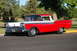 1959 Ford Ranchero - This classic pickup truck features a distinctive two-tone paint scheme and prominent tail fins.