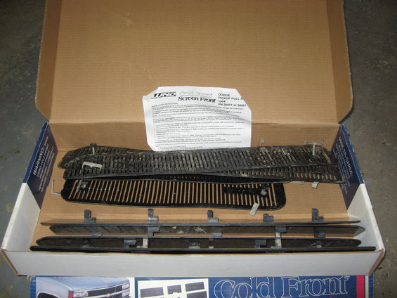 94-02 Dodge ram winter(Lund) and summer(cloud rider) fronts, even have the bumper grille covers, fits non sport bumpers - $80 