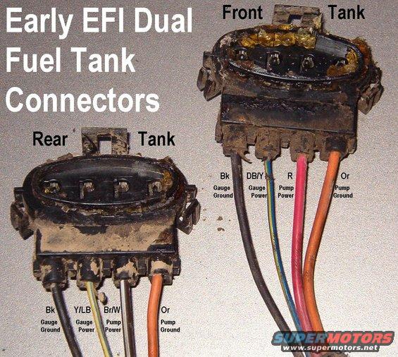 1983 Ford Bronco '90-96 Fuel Pump System picture ... 89 f150 wiring harness diagrams 
