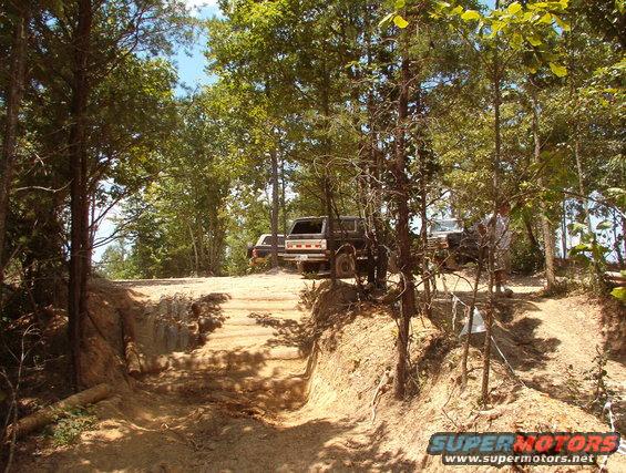 28logjam7.jpg After trying a few lines, Rescue found a little more gas got him over Log Jam (43).