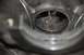 1996 Ford Bronco - Engine cylinder bore showing wear and oil, likely from a tear-down process.