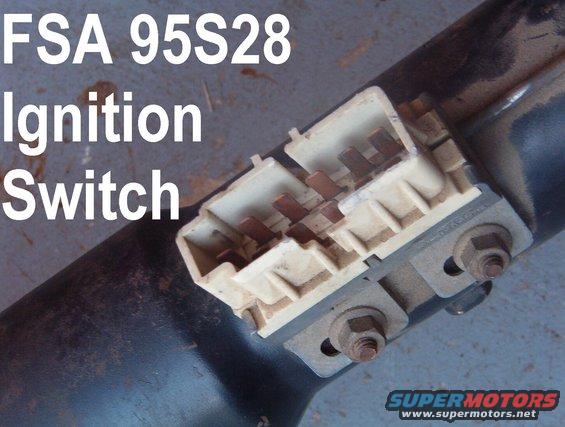fsa95s28.jpg FSA 95S28 Ignition Switch '88-91 [url=http://www.amazon.com/dp/B000IYLZCU/]Motorcraft SW2472[/url]
Check [url=http://owner.ford.com/servlet/ContentServer?pagename=Owner/Page/RecallsPage]the Ford website[/url] &/or [url=http://www.nhtsa.gov/Vehicle Safety/Recalls & Defects]the NHTSA[/url] to see if your VIN is affected.

Ford Motor Company has decided that a defect which relates to motor vehicle safety exists in all 1988-90 Model Escort; 1988 Model EXP; 1988-93 Model Mustang built through September 30, 1992; 1988-93 Model Tempo and Topaz built through September 30, 1992; 1988-93 Model Thunderbird and Cougar built through September 30, 1992; 1988-89 Model Crown Victoria and Grand Marquis; 1988-89 Model Lincoln Town Car; 1988-91 Model Aerostar; and 1988-91 Model Bronco and F-Series trucks.

Safety Defect
On a small number of the affected vehicles, a short circuit could develop in the ignition switch that could lead to overheating, smoke, and possibly fire in the steering column area of your vehicle. The condition may occur while the vehicle is in use or unattended.

Repairs
At no charge to you, your Ford or Lincoln-Mercury dealer will replace the ignition switch with a revised design switch. Dealers currently have instructions and parts ordering information.

The dealer will also check the wiring in the upper steering column area and will inspect for the installation of any aftermarket electrical accessories. If an improper installation is noted that is not part of this recall, you will be advised to have it corrected.

How Long Will It Take?
The time needed for this service is less than one hour. However, due to service scheduling times, your dealer may need your vehicle for a longer period.

Call your dealer without delay. Ask for a service date and whether parts are in stock for Safety Recall 95S28. If your dealer does not have the parts in stock, they can be ordered before scheduling your service date. Parts would be expected to arrive within a week.

When you bring your vehicle in, show the dealer this letter.

If you misplace this letter, your dealer will still do the work, free of charge.

Refunds
If you paid to have this service done before the date of this letter, Ford is offering a full refund. For the refund, please give your paid original receipt to your Ford or Lincoln-Mercury dealer. To avoid delays, please do not send receipts to Ford Motor Company.

If the dealer doesn't make the repair promptly and without charge, you may contact the Ford Customer Assistance Center, 300 Renaissance Center, P.O. Box 43360, Detroit, Michigan 48243 or you may contact the Customer Ignition Switch Information Hotline toll free at 1-800-323-8400. This number will be active for a limited time. You also may send a complaint to the Administrator, National Highway Traffic Safety Administration, 400 Seventh Street, S.W., Washington, D.C. 20590 or call the toll free Auto Safety Hotline 1-800-424-9393 (Washington, D.C. area residents may call 366-0123).

Parts Usage & Dealer Cost
F29Z-11572-D (Motorcraft SW-2472) Ignition Switch $2.92 [This switch is used on approximately 70% of affected vehicles]
88-90 Escort, 88 EXP, 88-93(a) Mustang, 88-93(b) T-Bird/Cougar, 88-89 Crown Vic./Grand Marq., 88-89 Town Car, 88-91 Aerostar, 88-93(c) Tempo/Topaz
F2TZ-11572-E (Motorcraft SW-2472) Ignition Switch $3.61 [This switch is used on approximately 30% of affected vehicles]
88-91 Bronco/F-Series(d)
(a) - Built through September 30, 1992
(b) - Built through September 30, 1992
(c) - Built through September 30, 1992
(d) - Excluding F53 and F59 models

Parts Purge
All of the ignition switches listed below are to be withdrawn from your inventory and immediately returned, freight prepaid using the least expensive transportation, to your facing PDC within 30 days:

E4UZ-11572-A (SW 1916)
E4TZ-11572-A (SW 1562A)
E6FZ-11572-A (SW 1744B)
E7TZ-11572-A (SW 2101)
F0LY-11572-A (SW 2219)
F2TZ-11572-A (SW 2300)


Safety Recall 95S28: Ignition Switch Replacement

1. Connect Rotunda Memory Saver 014-R1064 or equivalent.

2. Disconnect battery negative cable.

NOTE: Access to the ignition switch varies depending on the vehicle line. In all cases the switch is mounted on the steering column and certain items will need to be removed to gain access. Examine the components around the ignition switch to determine what may need to be removed or positioned out of the way. Refer to the appropriate service repair manual for removal and installation procedures. Once access is gained, proceed as follows.

NOTE: The new ignition switch is shipped in the LOCK position. Keep the ignition lock cylinder (ignition key) in the lock position during this procedure.

3. Disconnect electrical connector from the ignition switch.

4. Remove ignition switch retaining screws.

5. Disengage switch from the actuator pin and remove switch from vehicle.

6. Remove the positioning clip from the new ignition switch if so equipped, and install the switch onto the actuator pin. Align the switch mounting holes with the column lock housing threaded holes.

7. If supplied, install new retaining screws. If re-installing original screws, apply Ford Threadlock and Sealer E0AZ-19554-AA (CXC-70) or equivalent to the threads. Tighten to 6-8 N-m (53-70 in-lb).

8. Connect electrical connector to the ignition switch. Ensure that the connections are tight and fully seated.

9. Connect battery negative cable and remove Rotunda Memory Saver.

10. Check ignition switch for proper function, including START and ACC positions.

11. Check the wiring in the area of the upper steering column. If abrasion or exposure of bare wires is found, repair as necessary. If aftermarket accessory wiring is improperly connected, advise the vehicle owner. Advise also that repairs of such faults are at customer expense.

12. Install any components previously removed for access ensuring that no wires are pinched and the components are properly seated. Refer to appropriate service repair manual as required.


Dealers Questions and Answers

Q1. Is this a voluntary safety recall?

A. Yes. We have been working in cooperation with Transport Canada and NHTSA to investigate reported concerns with the subject switch.

Q2. How many vehicles are involved?

A. 8.5 million vehicles in the Unites States and Canada. The total when you add the previous Canadian recalled vehicles is 8.7 million vehicles.

Q3. What vehicles are involved?

A. 1988-1990 Escort
1988 EXP
1988-1992 and early build 1993 Mustang
1988-1992 and early build 1993 Tempo/Topaz
1988-1992 and early build 1993 Thunderbird/Cougar
1988-1989 Crown Victoria/Grand Marquis
1988-1989 Lincoln Town Car
1988-1991 Aerostar
1988-1991 Bronco/F-Series Light Trucks


Q4. Why are vehicles NOT included in this recall?

A1. Many Ford and Lincoln-Mercury cars and trucks built between 1984 and 1993 are excluded from this action for the following three reasons:

1) Some were built prior to a supplier manufacturing process change;

2) Some vehicles have low electrical load through the switch; or

3) Other vehicles are equipped with ignition switches that are of a completely different design.

Q5. What do you mean by &quot;electrical load?&quot;

A. Electrical load is the amount of current that passes through the switch when the vehicle is started. Electrical load is impacted by standard and optional equipment, electrical circuitry, as well as cold weather operation.

Q6. What about vehicles built before 1988?

A. We believe that a manufacturing process change made by our switch supplier caused a change in internal switch dimensions. We have determined that as a result, a small number of switches are more susceptible to the potential for internal short circuits. Certain models with low electrical loads are not affected by the change. Vehicles produced prior to the 1988 model year are not included in the recall, because they are not equipped with ignition switches that are subject to this dimensional change. Ford has based this conclusion on an in-depth engineering analysis, and data supplied to us by our supplier.

CUSTOMER ISSUES

Q7. What about people who have had a vehicle fire, their vehicle would be included in the recall population, but they no longer own the vehicle? Will they be compensated?

A. Fires happen in vehicles for a number of reasons. For example, a fire could be the result of an improper vehicle modification (aftermarket accessories), arson, prior accident damage, or a faulty repair. Generally, vehicle losses are covered by insurance.

Q8. What about people who had a vehicle fire, still own the car, but it isn't being recalled?

A. Fires happen in vehicles for a number of reasons. For example, a fire could be the result of an improper vehicle modification (aftermarket accessories), arson, prior accident damage, or a faulty repair. Generally, vehicle losses are covered by insurance.

Q9. What about people who have/had property damage -- how will they be compensated?

A. Fires happen in vehicles for a number of reasons. For example, a fire could be the result of an improper vehicle modification (aftermarket accessories), arson, prior accident damage, or a faulty repair. Generally, vehicle losses are covered by insurance.

WHAT SHOULD CUSTOMER DO?

Q10. When did you notify dealers? When will customers be notified? What can they do in the meantime?

A. Dealers have been notified via Combat on 4/25/96 and will receive a Recall Bulletin on 4/26/96 via FedEx. Customers will be notified through the mail. Should an owner wish to have the switch replaced in advance of being notified by mail, dealers have been provided instructions and can replace the switch at no cost.

See also:
[url=http://www.supermotors.net/registry/media/285644][img]http://www.supermotors.net/getfile/285644/thumbnail/starterexploded.jpg[/img][/url] . [url=http://www.supermotors.net/registry/media/894815][img]http://www.supermotors.net/getfile/894815/thumbnail/columnsexploded.jpg[/img][/url] . [url=http://www.supermotors.net/registry/media/831772][img]http://www.supermotors.net/getfile/831772/thumbnail/igswlogic.jpg[/img][/url]
--------------------------------------------------------------------------------

TSB 98-24-06 New Electrical Terminal Grease Released for Service
Publication Date: NOVEMBER 25, 1998 

FORD:
1981-1999 ESCORT 
1983-1999 CROWN VICTORIA 
1984-1988 EXP 
1984-1994 TEMPO 
1985-1999 TAURUS 
1986-1997 PROBE 
1988-1991 FESTIVA 
1993-1999 MUSTANG 
1994-1997 ASPIRE 
1995-1999 CONTOUR 
1996-1997 THUNDERBIRD

LINCOLN-MERCURY:
1983-1999 CONTINENTAL, GRAND MARQUIS 
1984-1986 CAPRI 
1984-1987 LN7 
1984-1994 TOPAZ 
1985-1999 SABLE 
1988-1992 MARK VII 
1991-1994 CAPRI 
1993-1998 MARK VIII 
1993-1999 TRACER 
1995-1999 MYSTIQUE 
1996-1997 COUGAR, TOWN CAR 
1999 COUGAR

MERKUR:
1985-1988 XR4TI 
1988 SCORPIO

LIGHT TRUCK:
1981-1996 BRONCO 
1981-1997 F SUPER DUTY, F-250 HD, F-350 
1981-1999 ECONOLINE, F-150, F-250 LD 
1983-1999 RANGER 
1984-1990 BRONCO II 
1984-1997 AEROSTAR 
1991-1999 EXPLORER 
1993-1999 VILLAGER 
1995-1999 WINDSTAR 
1997-1999 EXPEDITION, MOUNTAINEER 
1998-1999 NAVIGATOR 
1999 SUPER DUTY F SERIES

MEDIUM/HEAVY TRUCK:
1984-1999 F & B SERIES 
1988-1997 CARGO SERIES 
1996-1998 AEROMAX, LOUISVILLE

ISSUE: Ford Motor Company has released a new [url=http://www.fcsdchemicalsandlubricants.com/supplier/product.asp?product=Electrical%20Grease&category=Greases]Electrical Grease (F8AZ-19G208-AA)[/url] to reduce the possibility of moisture corrosion at the terminals.

[url=http://www.fcsdchemicalsandlubricants.com/supplier/product.asp?product=Electrical%20Grease&category=Greases][img]http://www.fcsdchemicalsandlubricants.com/supplier/images/Products/elecgrea.jpg[/img][/url]

ACTION: Add the new grease during electrical connection repair. 

CAUTION: ELECTRICAL CONNECTOR GREASE SHOULD NOT BE USED IN HIGH VOLTAGE CONNECTIONS FOR SPARK PLUG AND COIL WIRE APPLICATIONS. 

PROPER USES OF THE NEW ELECTRICAL GREASE INCLUDE:
Electrical Connectors 
Battery Connections 
Light Sockets 
Starter Terminals

DO NOT USE ON:
Spark Plug Wires 
Coil Wires 
Spark Plug-to-Coil Connections 
Low Current Flow Switches (12V Systems less than 0.1 amp)

For other TSBs, check [url=http://www.revbase.com/BBBMotor/]here[/url].
