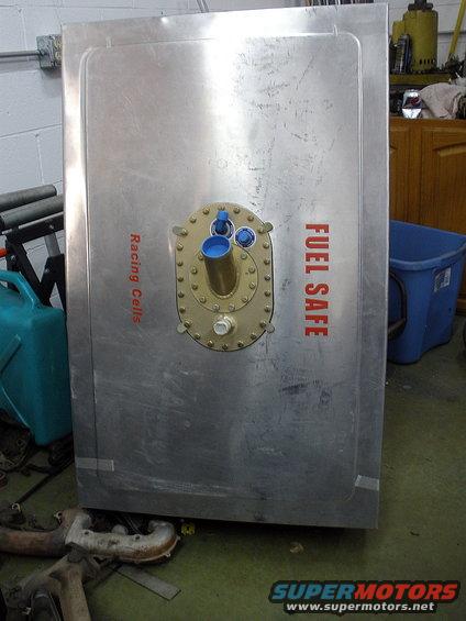 Fuel safe with 'Racing Cells' and 'FUEL SAFE' text