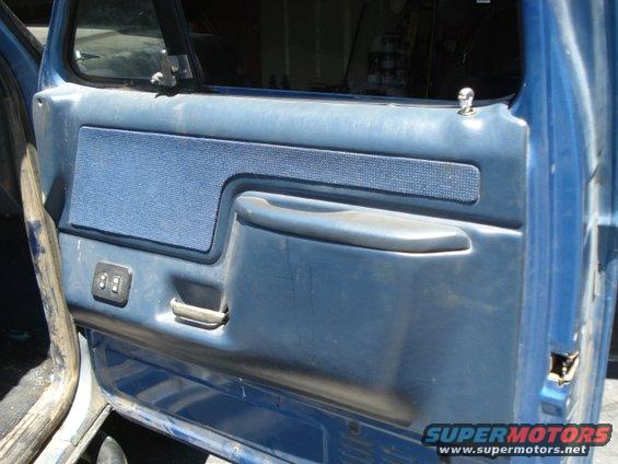 Passenger door panel, I have the map pocket just not on the door. Power windows and locks not tested yet.