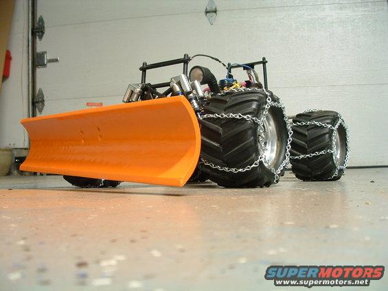 T-Maxx with snow plow/ snow chains 

  

