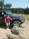 1986 Ford Bronco - This was her first time trying anything rocks. She enjoyed it, more than I thought she would.