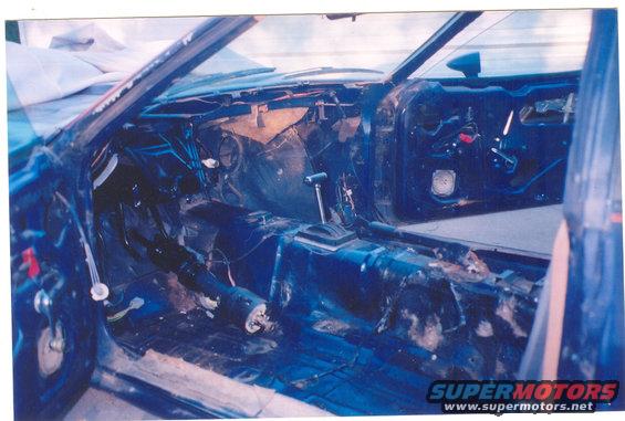 King Cobra with interior removed for restoration.