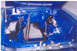 1975 Ford Mustang - My King Cobra's engine bay with new paint.
