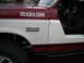 1991 Ford Bronco - This 1991 Ford Bronco features a two-tone paint scheme and custom badging.