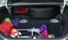 1999 Ford Crown Victoria - My 12" Subs & Amp. That orange M&M was probably asking for it.