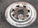 1991 Ford Bronco - This is a close-up of a wheel and tire assembly, a WARN locking hub.