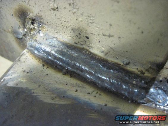 crossmember welds