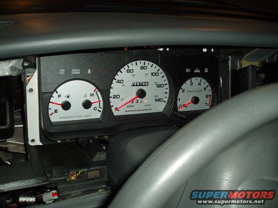 installed with original mileage gears swapped, all tested and working correctly, few miles added in this shot after i corrected mph calibration.