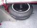 1979 Ford Thunderbird - The spare tire in the trunk has white lettering on the sidewall.