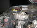 1984 Ford Bronco II - Engine bay components including AC compressor, radiator, and battery are visible.