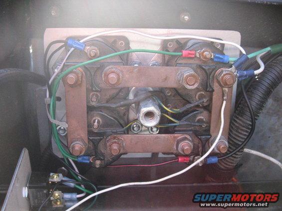 Electrical relay assembly with copper bus bars and wiring
