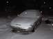 1998 Ford Taurus - At school during snow... and right after an economics exam...