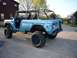 1973 Ford Bronco - This 1973 Ford Bronco is modified with a roll cage and large off-road tires.