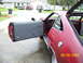 1975 Ford Mustang II - 08/09 street rear open door & window