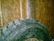 2001 Dodge 2500 - A large tire with aggressive tread is shown in detail.