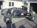 1983 Volkswagen Beetle - Custom buggy with roll cage and racing decals, parked in a driveway.