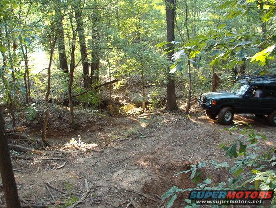 09090504greg.jpg It's hard to tell, but there's a BIG dropoff...