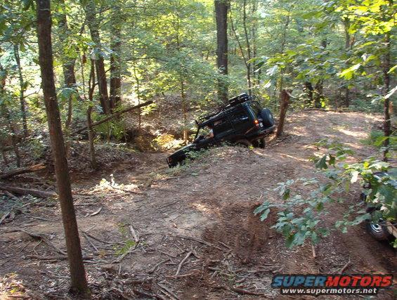 09090505greg.jpg There's the dropoff.  Making a L turn here is challenging.