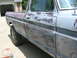 1975 Ford F-250 - This 1975 Ford F-250 pickup truck is shown from the side, appearing to be in the process of being prepped for paint.