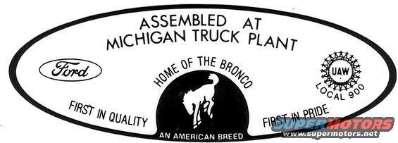 first_in_quality.jpg Assembled At Michigan Truck Plant