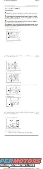 antilock-brake-system-(abs)-module-removal-+-installation.jpg Anti-Lock Brake System (ABS) Module Removal + Installation