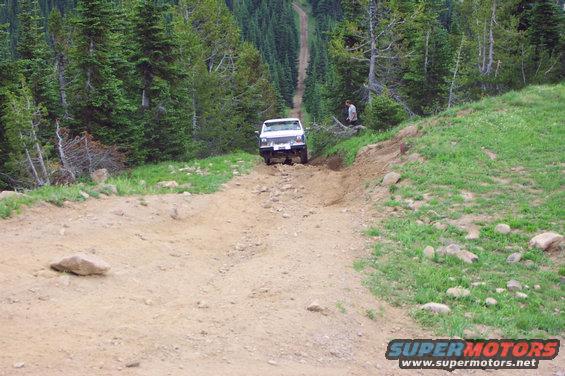 dcp_0152.jpg The last hill climb to top of Ravens Roost.  <br>(7/13/2002)